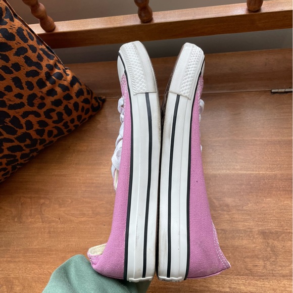 Converse All Star Low Top Violet Sneakers - Picture 6 of 9